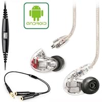 Shure SE846 Quad Driver Earphones w/ Y Cable & Music Phone Cable
